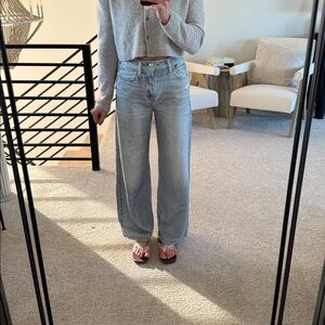 Rag & Bone Miramar Terry Sofie Ankle Pant “Jeans” in Minetta size 24 Sweatpants
